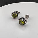 Сережки з нержавіючої медичної сталі "Свіжість", фото 2