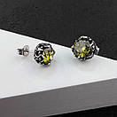 Сережки з нержавіючої медичної сталі "Свіжість", фото 3