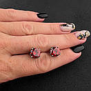 Сережки з нержавіючої медичної сталі "Ідилія", фото 2