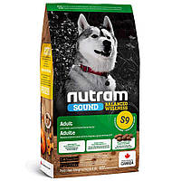 S9 Сухой корм для собак Nutram Sound BW Holistic Lamb & Barley, 11.4кг Нутрам с ягненком и ячменем