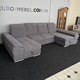 П-подібної форми диван в тканині, фото 7