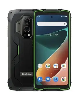 Смартфон Blackview BV9300 12/256Gb Green, 50+8+2/32Мп, 15080mAh, 6.7'', 4G, Helio G99