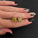 Сережки з нержавіючої медичної сталі "Клара", фото 3