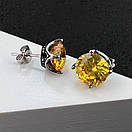 Сережки з нержавіючої медичної сталі "Клара", фото 4