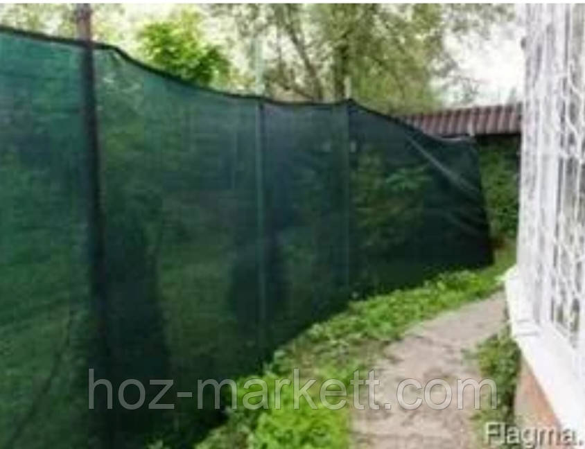 Сітка з люверсами (кільцями) Затінювальна сітка 4 х 3 м 65% затінення