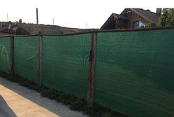 Сітка з люверсами (кільцями) Затінювальна сітка 5 х 3 м 65% тінь для городу