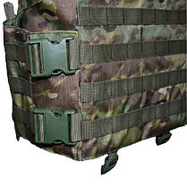 Плитоноска зі встановленням бічного та кевларового захисту кордура Kirasa мультикам, фото 3