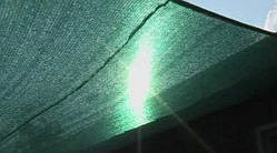 Сітка з люверсами (кільцями) Затінювальна сітка 4 х 3 м 80% тінь для саду