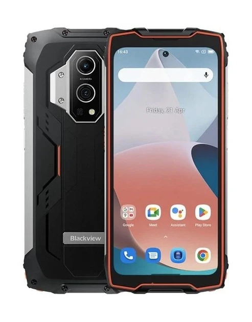 Смартфон Blackview BV9300 12/256Gb Orange, 50+8+2/32Мп, 15080mAh, 6.7'', 4G, Helio G99