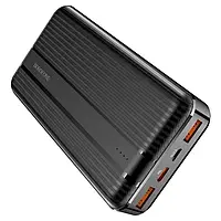 Power Bank Зовнішній акумулятор 20000 mAh 22.5 W зі швидким заряджанням QC, PD BOROFONE BJ9A | 2USB/1Type-C, 22.5W, 3A