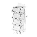 Диспенсер EKOSTAR вертикальний для мармеладів, снеків, горіхів 4 комірки, фото 3