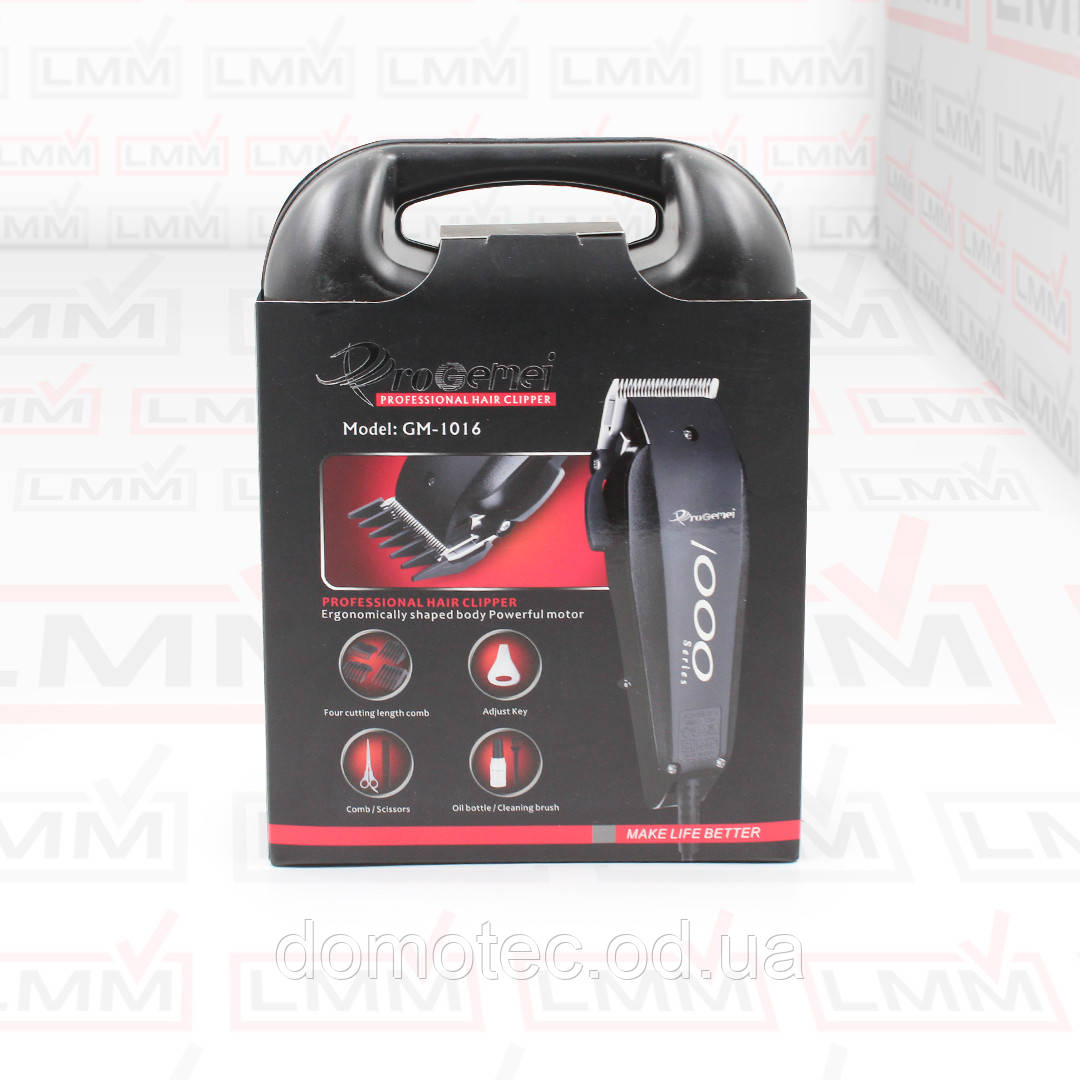 Машинка для стрижки волосся GM 1016, провідна