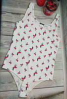 Боди с фламинго Tezenis. Италия