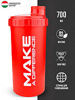 Шейкер Scitec Nutrition SHAKER NEW 700 ml MAD Red - розовый