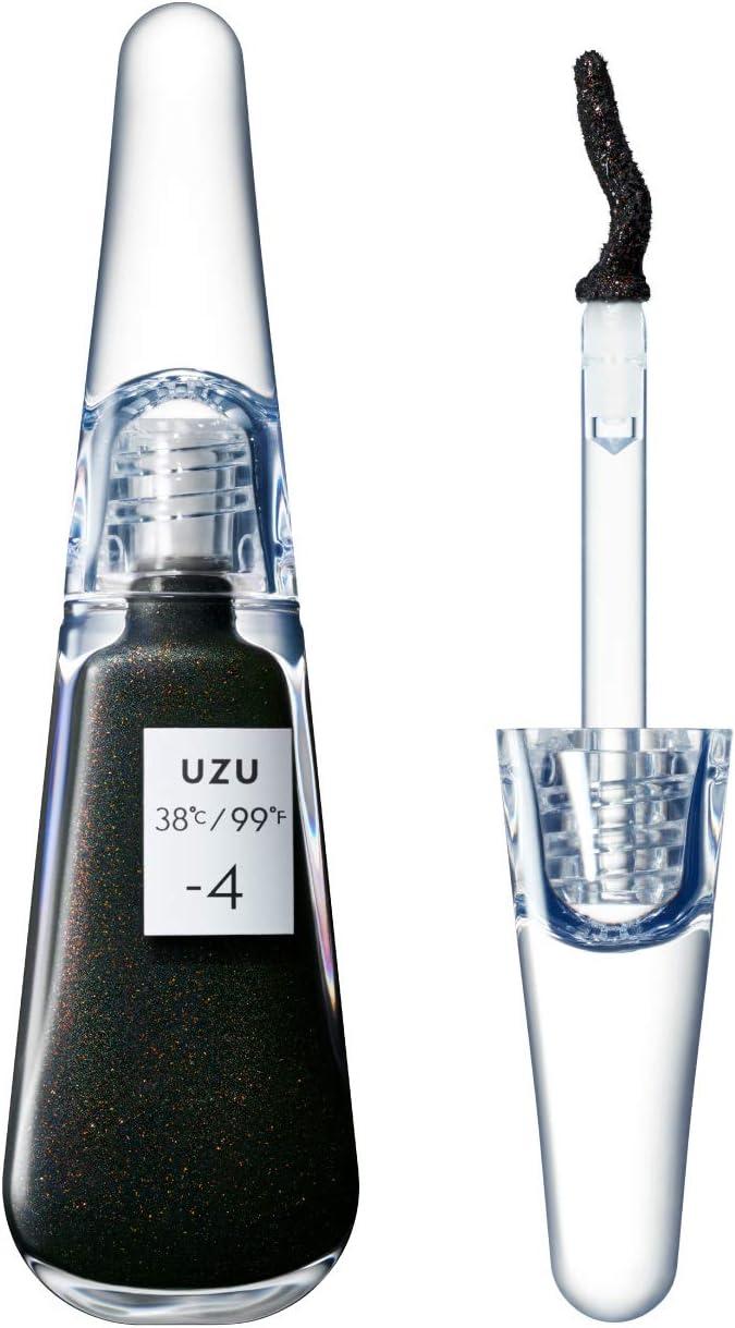 UZU BY FLOWFUSHI Lip 38 °C Блиск-бальзам для губ із молочнокислими бактеріями, -4 чорний (затемнюючий), 6 г