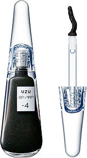 UZU BY FLOWFUSHI Lip 38 °C Блиск-бальзам для губ із молочнокислими бактеріями, -4 чорний (затемнюючий), 6 г