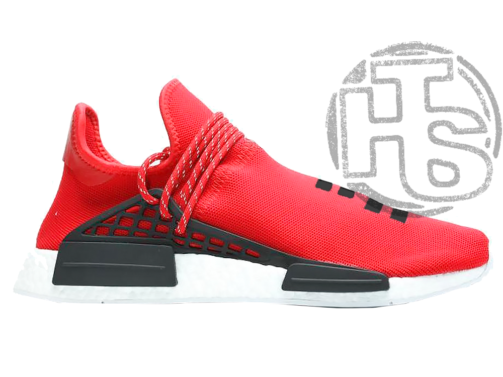 Чоловічі кросівки Adidas NMD Pharrell Human Race Red White BB0616
