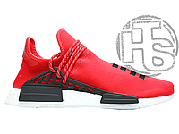 Мужские кроссовки Adidas NMD Pharrell Human Race Red White BB0616