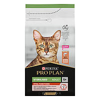 Сухой корм PRO PLAN (ПроПлан) Sterilised Adult 1+ Vital Functions для стерилизованных кошек, с лососем 1,5 кг