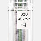 UZU by FLOWFUSHI 38 ℃ / 99F lipstick TOKYO -4:Plum глянцева помада-блиск 3,8 г, фото 4