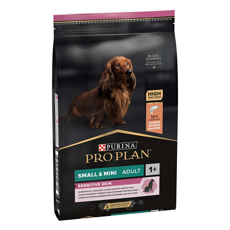 Сухий корм для собак дрібних і мініатюрних порід з чутливим травленням Purina Pro Plan (Пуріна Про План) з лососем (7 кг)
