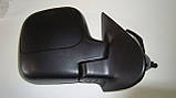 Дзеркало заднього огляду праве механіка з підігрівом Berlingo,Partner 95-08 г.в. чорна кришка, фото 2