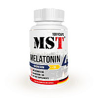 Мелатонин 4 + Магний Б6 100 капсул MST