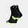 Шкарпетки для бігу Inov-8 TrailFly Sock Mid (2 пари) чорні,зелені унісекс L (43-47), фото 3