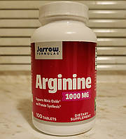 Аргинин Jarrow arginine 1000 mg 100 таблеток aakg аакг larginine