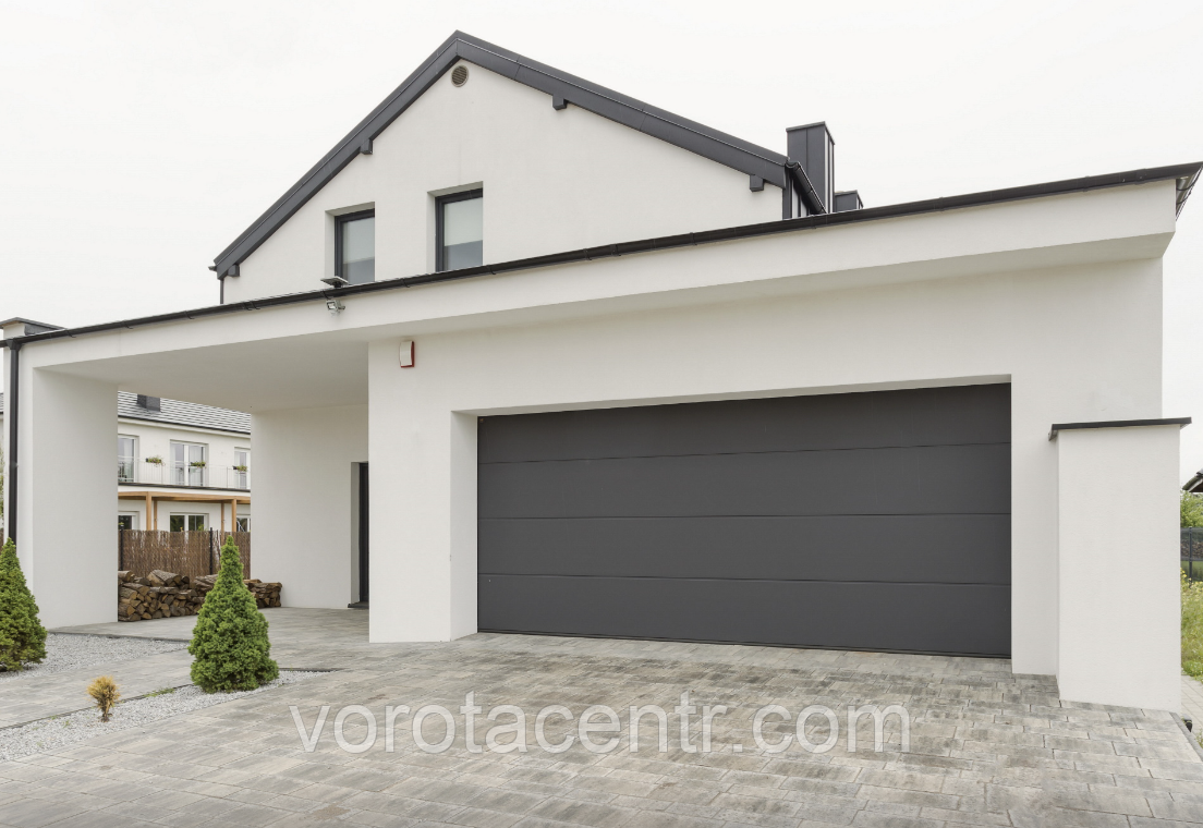 Гаражні секційні ворота Futura Gate FUA02 4700х2200, фото 1