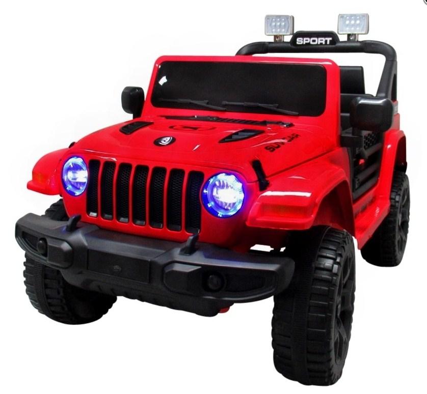 Дитячий автомобіль Великий Jeep HAMER X10 червоний, фото 1