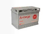 Акумулятор A-mega AGM 70Ah 760A (- +)