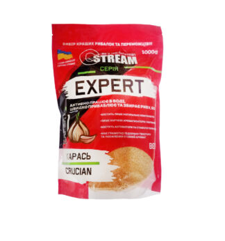 Прикормка G.Stream Expert Series Карась Часник 1кг, фото 1