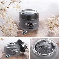 Маска для лица Laikou Black Pearl Mud Mask с вулканической грязью