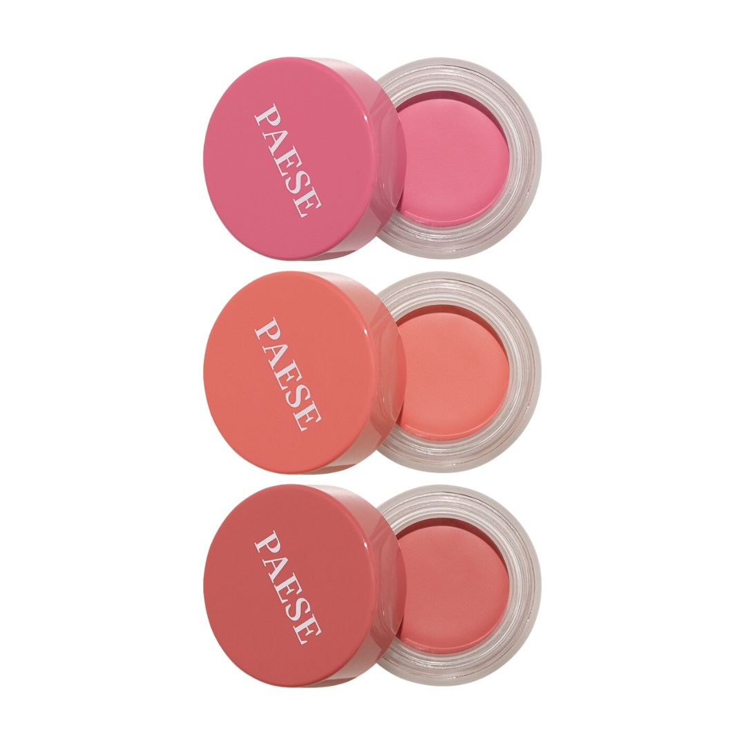 Кремові Рум'яна компактні Creamy Blush Kissed Paese x Krzyszkowska 4g