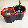 Комплект для миття підлог Spin Mop, швабра з автоматичним віджиманням+ відро 10л., фото 2
