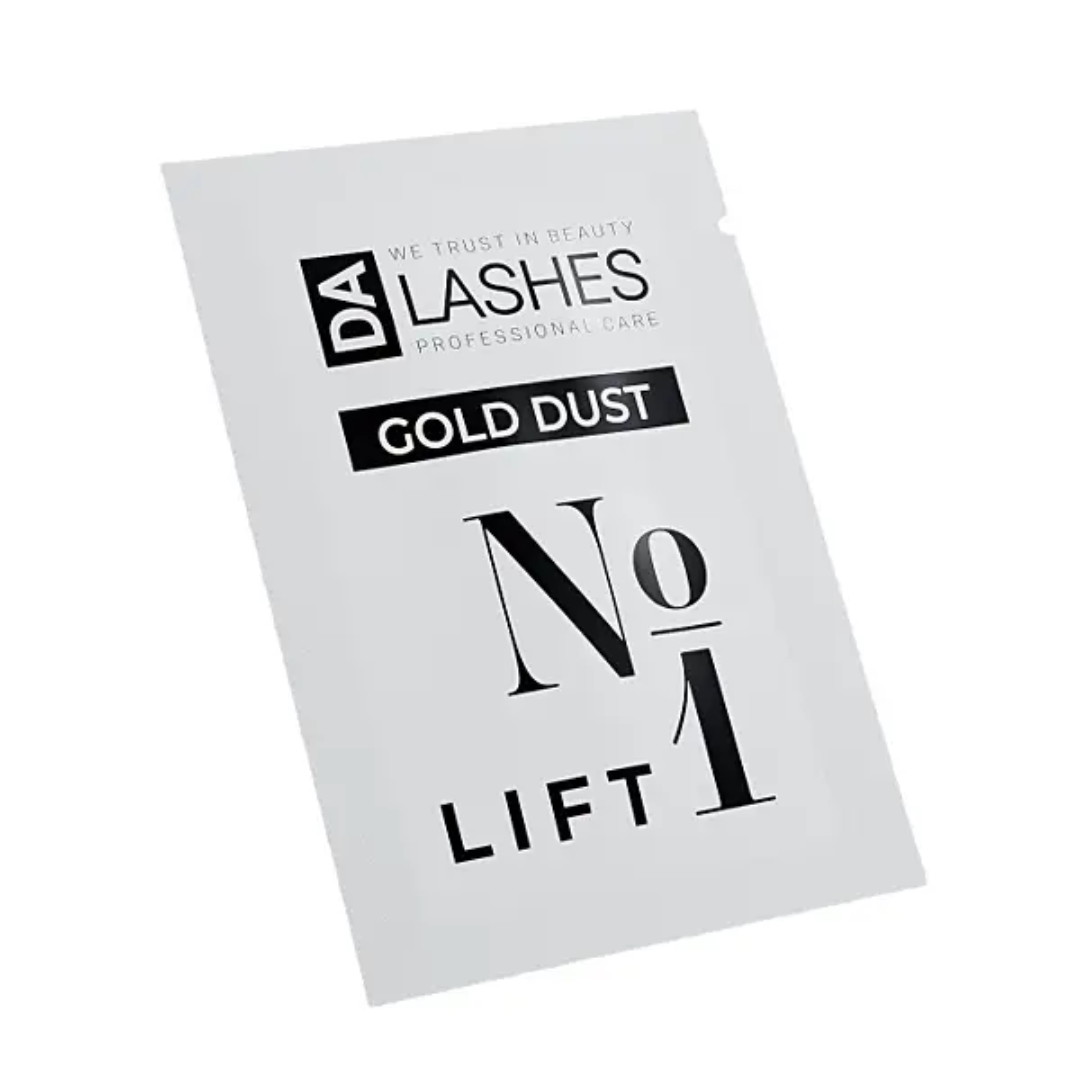 Розчин для ламінування вій Dalashes  Lash Lift 1 (STEP 1) в саше 1,5 мл