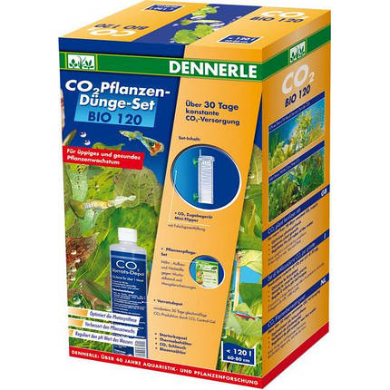 CO2 система, Dennerle CO2 Pflanzen-Dunge-Set BIO 120. Комплект для добрива рослин., фото 1