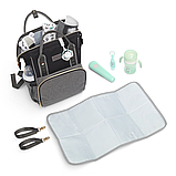 Сумка рюзак для мами Babyono Oslo Style, фото 9