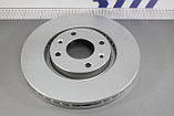 Тормозний диск перед Citroen Berlingo, C3 I/ II/ III, C5 I/ II 1999р- ; Peugeot Partner, 3008, 5008 2008р-, фото 3