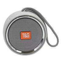 Мини портативная Bluetooth колонка TG-536 Серая (радио, флешка, блютуз)