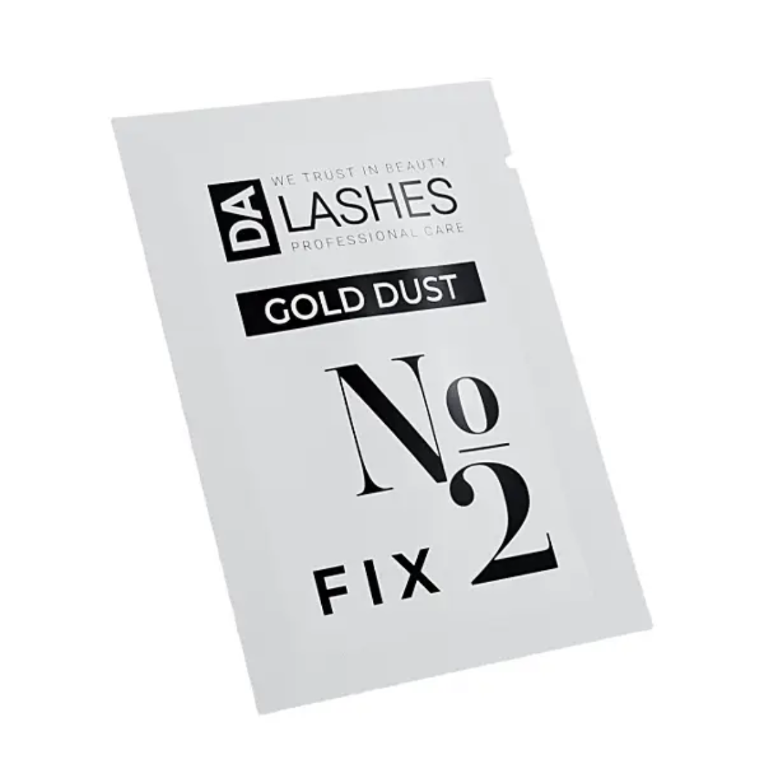 Розчин для ламінування вій Dalashes Fix 2  (STEP 2) в саше 1,5 мл