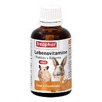 Beaphar Lebensvitamine Мульти-витаминная кормовая добавка для грызунов и кроликов 50 мл