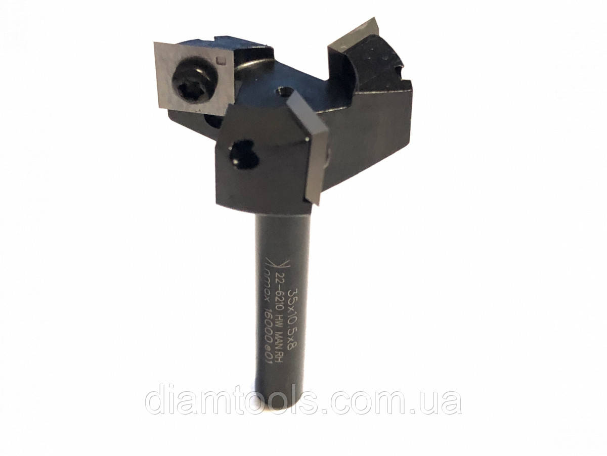 Фреза для вирівнювання площини CMT D35 d8 h10.5 L60 (663.007.11)