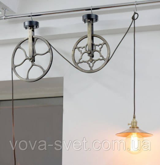 Світильник підвісний Loft Steampunk [ Pendant Wheels ]