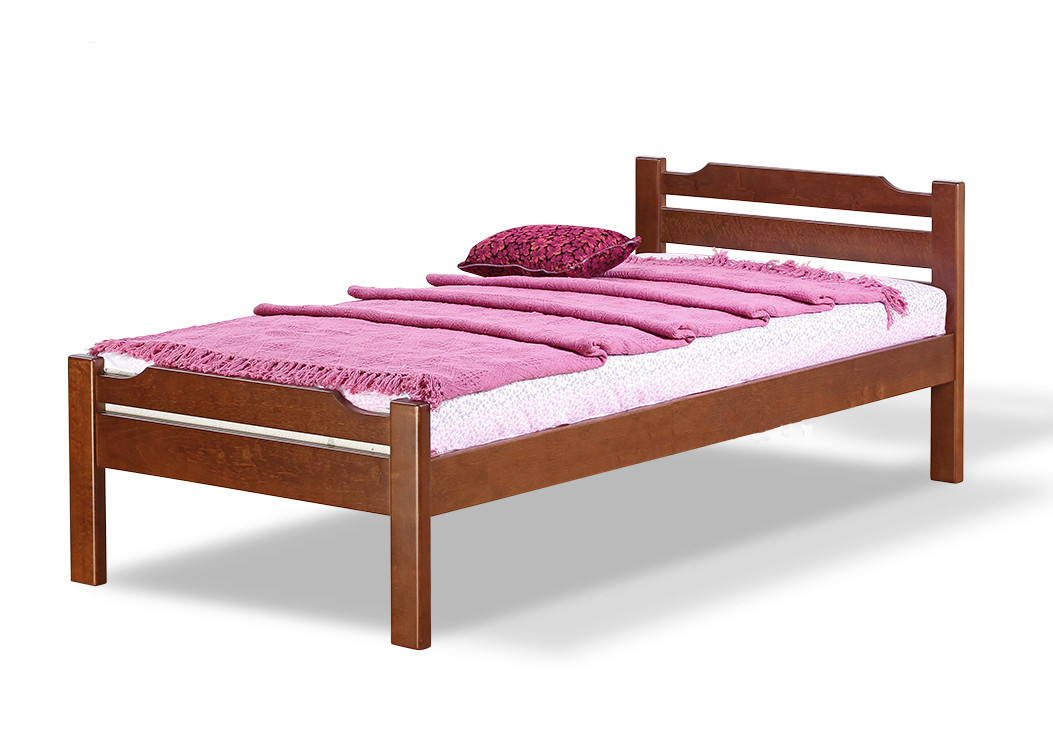 Ліжко Ольга 120-200 см (горіх), фото 1