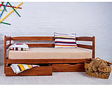 Ліжко Єва з ящиками 90 х 200 см (горіх світлий), фото 2