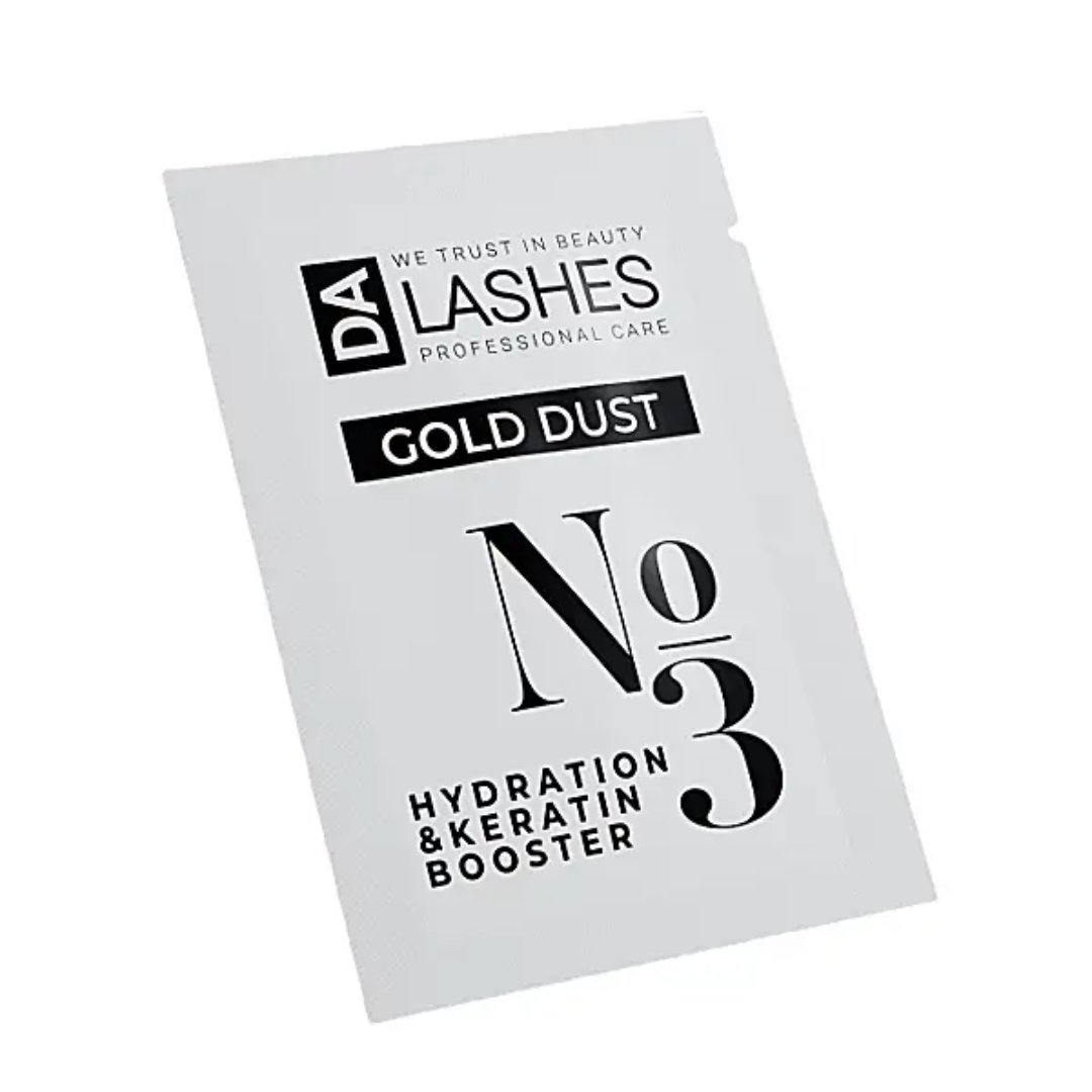 Розчин для ламінування вій Dalashes Hydration & Keratin Booster 3 (STEP 3) в саше 1,5 мл