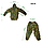 Тактический защитный 3D кленовый лист бионический камуфляж маскировочный костюм брюки куртка с капюшоном, фото 5