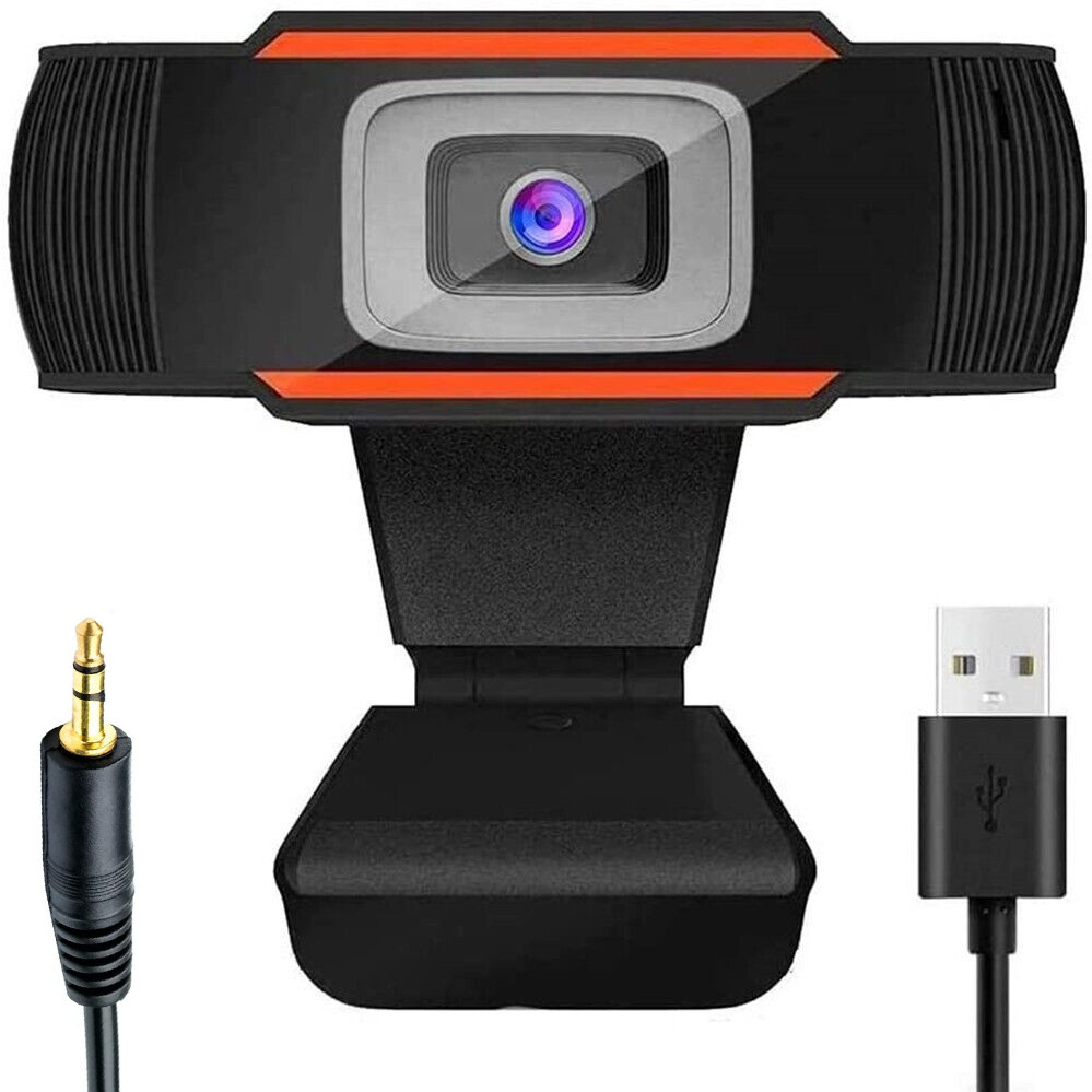 Універсальна веб камера JHL 1 з мікрофоном USB камера для комп'ютера та ноутбука, фото 1